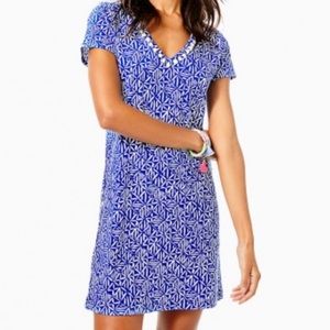LILLY PULITZER Etta dress in Corsica Blue Easy Peasy